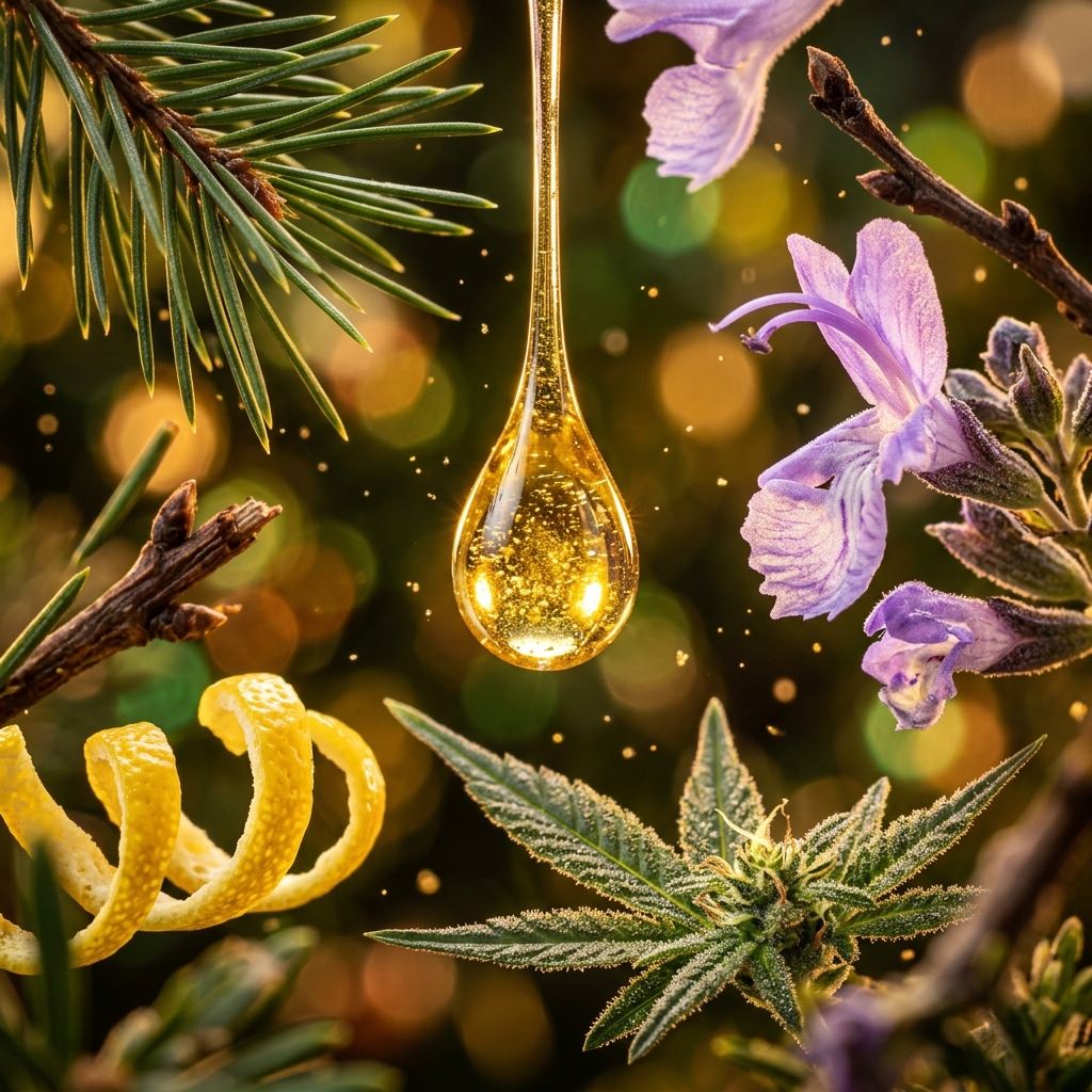 Entourage Bileşim Etkisi Terpen ve Kannabinoid Uyum