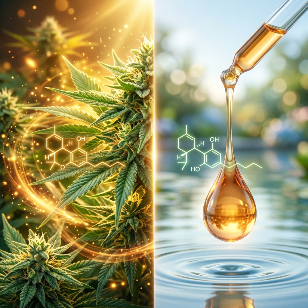 THC ve CBD Etken Maddelerinin Karşılaştırılması